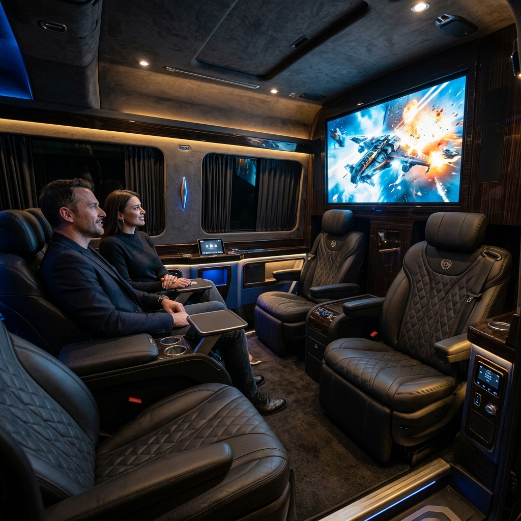 Disneyland Van Screen